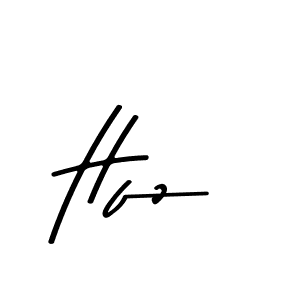 Make a beautiful signature design for name Hfz. With this signature (Asem Kandis PERSONAL USE) style, you can create a handwritten signature for free. Hfz signature style 9 images and pictures png