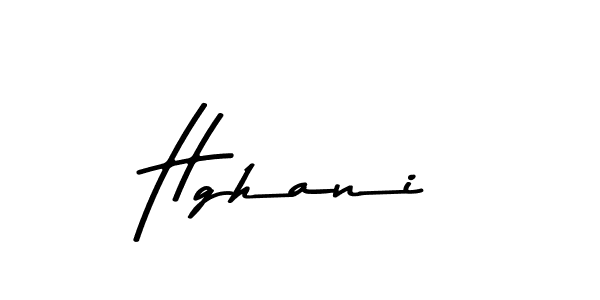 Similarly Asem Kandis PERSONAL USE is the best handwritten signature design. Signature creator online .You can use it as an online autograph creator for name Hghani. Hghani signature style 9 images and pictures png