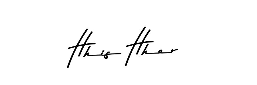 Also You can easily find your signature by using the search form. We will create Hhis Hher name handwritten signature images for you free of cost using Asem Kandis PERSONAL USE sign style. Hhis Hher signature style 9 images and pictures png