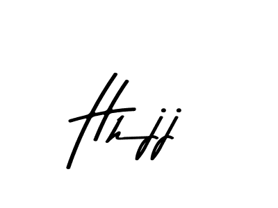 Design your own signature with our free online signature maker. With this signature software, you can create a handwritten (Asem Kandis PERSONAL USE) signature for name Hhjj. Hhjj signature style 9 images and pictures png