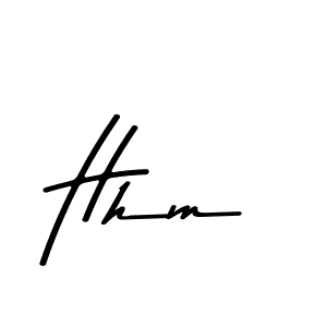 How to make Hhm name signature. Use Asem Kandis PERSONAL USE style for creating short signs online. This is the latest handwritten sign. Hhm signature style 9 images and pictures png