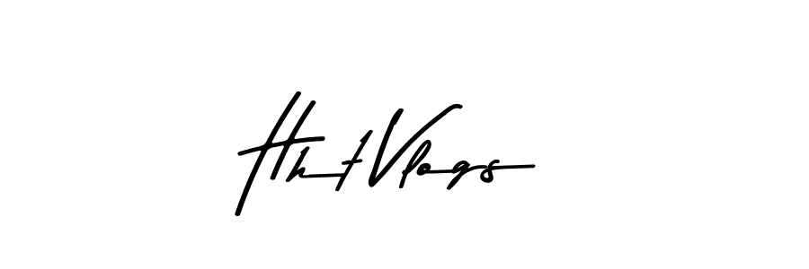 Make a beautiful signature design for name Hht Vlogs. Use this online signature maker to create a handwritten signature for free. Hht Vlogs signature style 9 images and pictures png