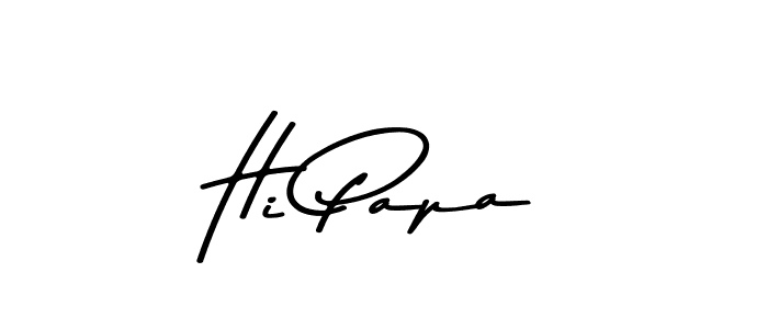 Also we have Hi Papa name is the best signature style. Create professional handwritten signature collection using Asem Kandis PERSONAL USE autograph style. Hi Papa signature style 9 images and pictures png