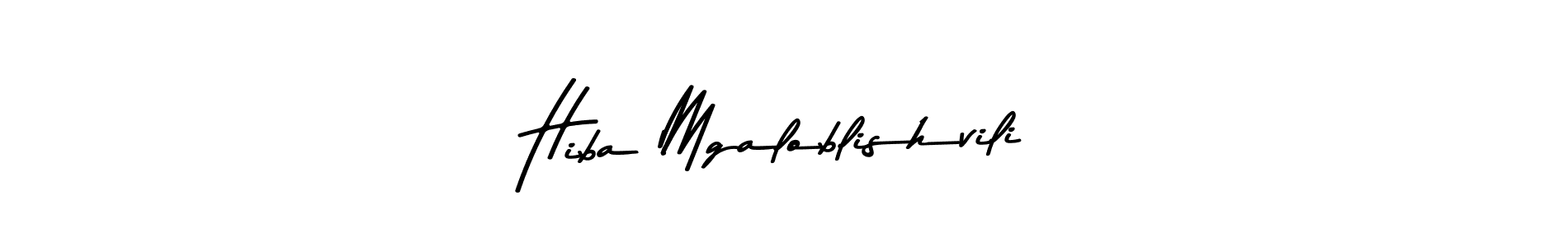 Make a beautiful signature design for name Hiba Mgaloblishvili. Use this online signature maker to create a handwritten signature for free. Hiba Mgaloblishvili signature style 9 images and pictures png
