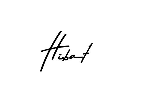 Design your own signature with our free online signature maker. With this signature software, you can create a handwritten (Asem Kandis PERSONAL USE) signature for name Hibat. Hibat signature style 9 images and pictures png