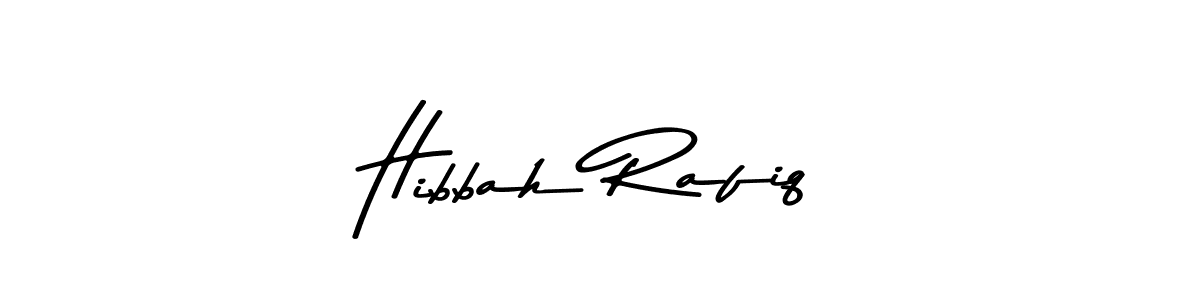 Use a signature maker to create a handwritten signature online. With this signature software, you can design (Asem Kandis PERSONAL USE) your own signature for name Hibbah Rafiq. Hibbah Rafiq signature style 9 images and pictures png