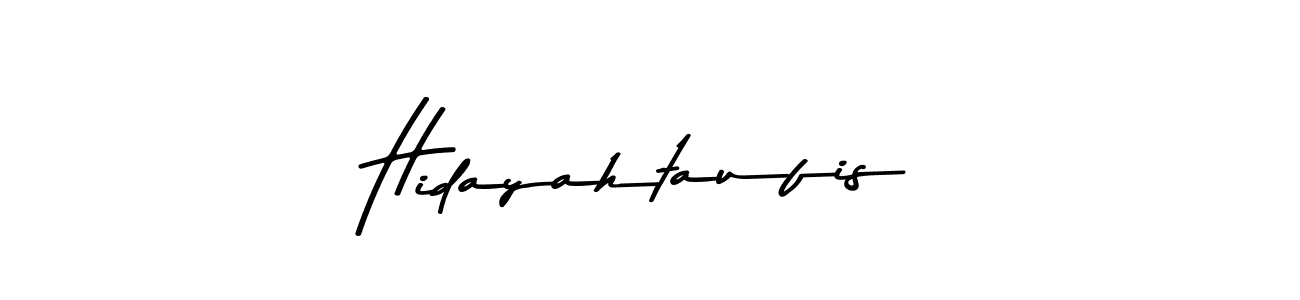 Similarly Asem Kandis PERSONAL USE is the best handwritten signature design. Signature creator online .You can use it as an online autograph creator for name Hidayahtaufis. Hidayahtaufis signature style 9 images and pictures png