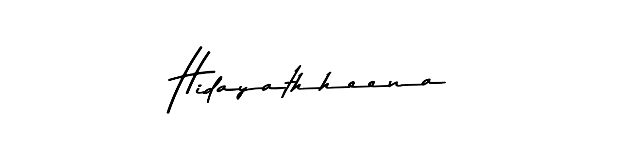 Make a beautiful signature design for name Hidayathheena. Use this online signature maker to create a handwritten signature for free. Hidayathheena signature style 9 images and pictures png