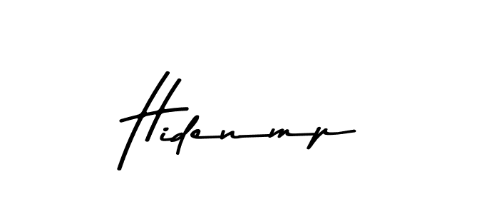 This is the best signature style for the Hidenmp name. Also you like these signature font (Asem Kandis PERSONAL USE). Mix name signature. Hidenmp signature style 9 images and pictures png