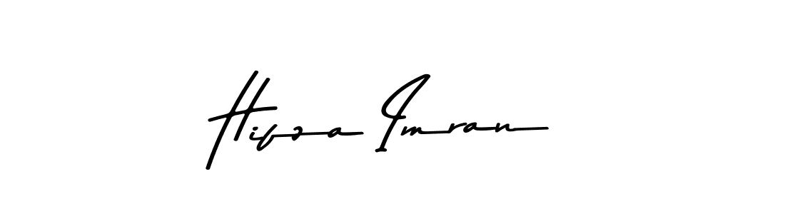 How to make Hifza Imran signature? Asem Kandis PERSONAL USE is a professional autograph style. Create handwritten signature for Hifza Imran name. Hifza Imran signature style 9 images and pictures png