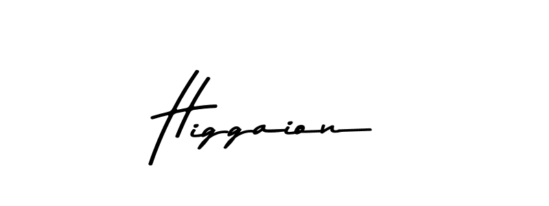 Make a beautiful signature design for name Higgaion. With this signature (Asem Kandis PERSONAL USE) style, you can create a handwritten signature for free. Higgaion signature style 9 images and pictures png