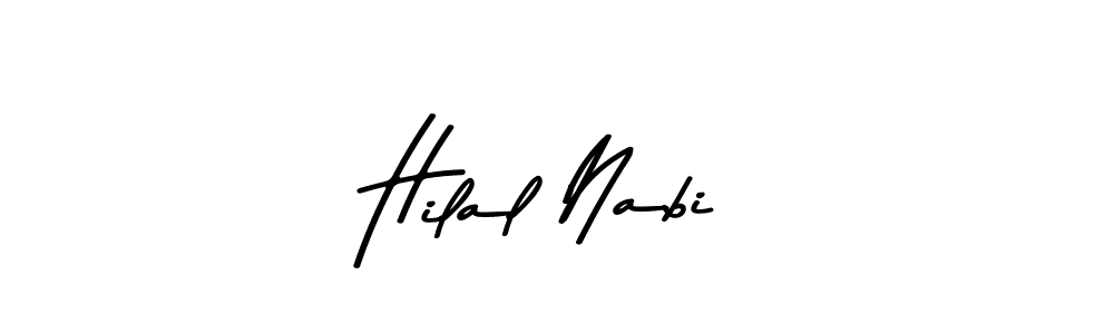 Use a signature maker to create a handwritten signature online. With this signature software, you can design (Asem Kandis PERSONAL USE) your own signature for name Hilal Nabi. Hilal Nabi signature style 9 images and pictures png