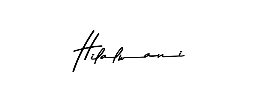 Create a beautiful signature design for name Hilalwani. With this signature (Asem Kandis PERSONAL USE) fonts, you can make a handwritten signature for free. Hilalwani signature style 9 images and pictures png