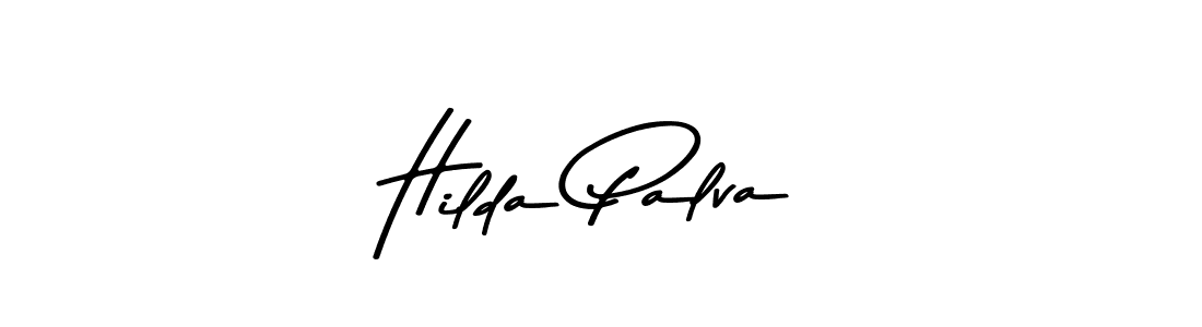 Hilda Palva stylish signature style. Best Handwritten Sign (Asem Kandis PERSONAL USE) for my name. Handwritten Signature Collection Ideas for my name Hilda Palva. Hilda Palva signature style 9 images and pictures png