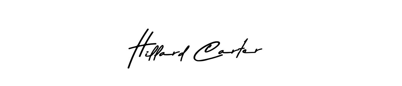 Hillard Carter stylish signature style. Best Handwritten Sign (Asem Kandis PERSONAL USE) for my name. Handwritten Signature Collection Ideas for my name Hillard Carter. Hillard Carter signature style 9 images and pictures png