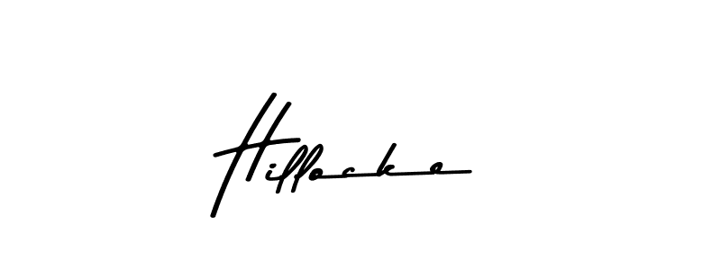 Also we have Hillocke name is the best signature style. Create professional handwritten signature collection using Asem Kandis PERSONAL USE autograph style. Hillocke signature style 9 images and pictures png