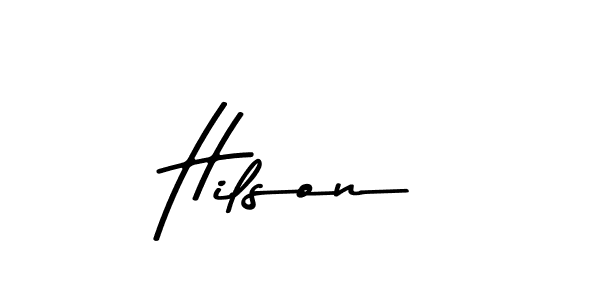 Hilson stylish signature style. Best Handwritten Sign (Asem Kandis PERSONAL USE) for my name. Handwritten Signature Collection Ideas for my name Hilson. Hilson signature style 9 images and pictures png
