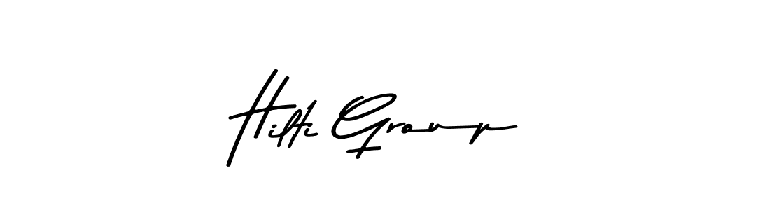 Asem Kandis PERSONAL USE is a professional signature style that is perfect for those who want to add a touch of class to their signature. It is also a great choice for those who want to make their signature more unique. Get Hilti Group name to fancy signature for free. Hilti Group signature style 9 images and pictures png