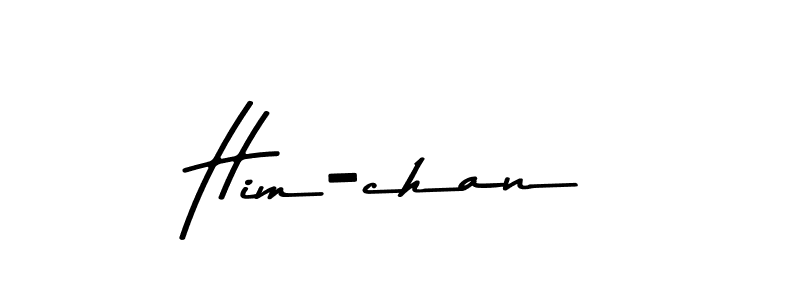 How to make Him-chan signature? Asem Kandis PERSONAL USE is a professional autograph style. Create handwritten signature for Him-chan name. Him-chan signature style 9 images and pictures png