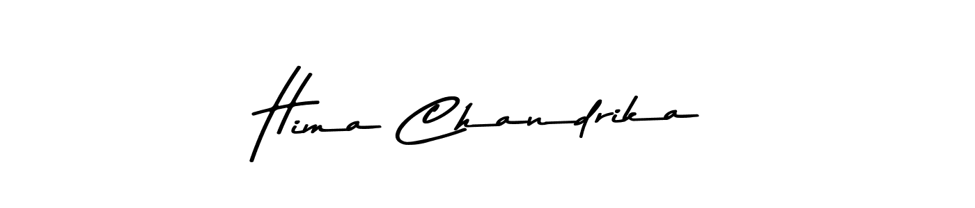 Similarly Asem Kandis PERSONAL USE is the best handwritten signature design. Signature creator online .You can use it as an online autograph creator for name Hima Chandrika. Hima Chandrika signature style 9 images and pictures png