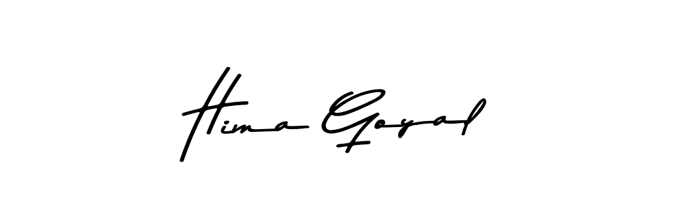 Hima Goyal stylish signature style. Best Handwritten Sign (Asem Kandis PERSONAL USE) for my name. Handwritten Signature Collection Ideas for my name Hima Goyal. Hima Goyal signature style 9 images and pictures png