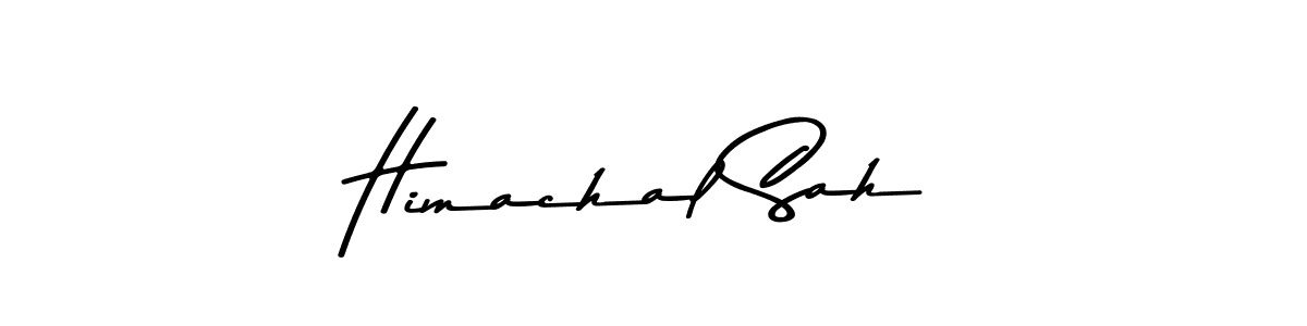 Design your own signature with our free online signature maker. With this signature software, you can create a handwritten (Asem Kandis PERSONAL USE) signature for name Himachal Sah. Himachal Sah signature style 9 images and pictures png