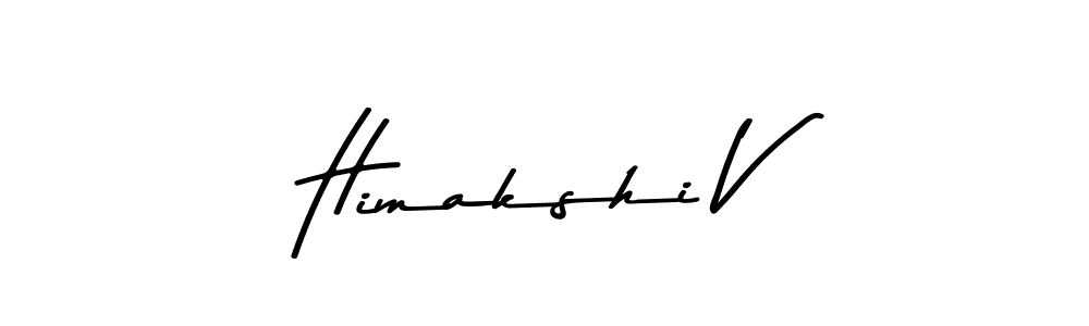 Asem Kandis PERSONAL USE is a professional signature style that is perfect for those who want to add a touch of class to their signature. It is also a great choice for those who want to make their signature more unique. Get Himakshi V name to fancy signature for free. Himakshi V signature style 9 images and pictures png