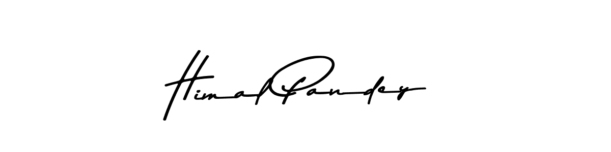 Create a beautiful signature design for name Himal Pandey. With this signature (Asem Kandis PERSONAL USE) fonts, you can make a handwritten signature for free. Himal Pandey signature style 9 images and pictures png