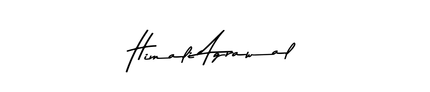 Use a signature maker to create a handwritten signature online. With this signature software, you can design (Asem Kandis PERSONAL USE) your own signature for name Himali Agrawal. Himali Agrawal signature style 9 images and pictures png