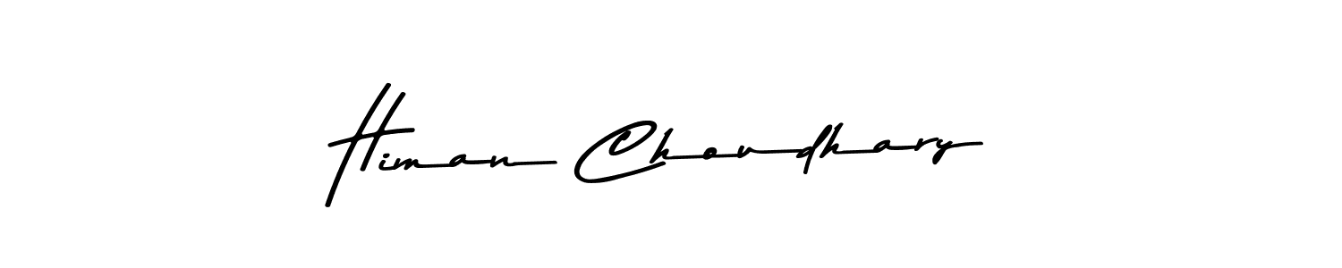 Himan Choudhary stylish signature style. Best Handwritten Sign (Asem Kandis PERSONAL USE) for my name. Handwritten Signature Collection Ideas for my name Himan Choudhary. Himan Choudhary signature style 9 images and pictures png
