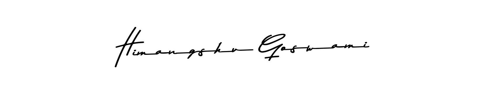 Design your own signature with our free online signature maker. With this signature software, you can create a handwritten (Asem Kandis PERSONAL USE) signature for name Himangshu Goswami. Himangshu Goswami signature style 9 images and pictures png