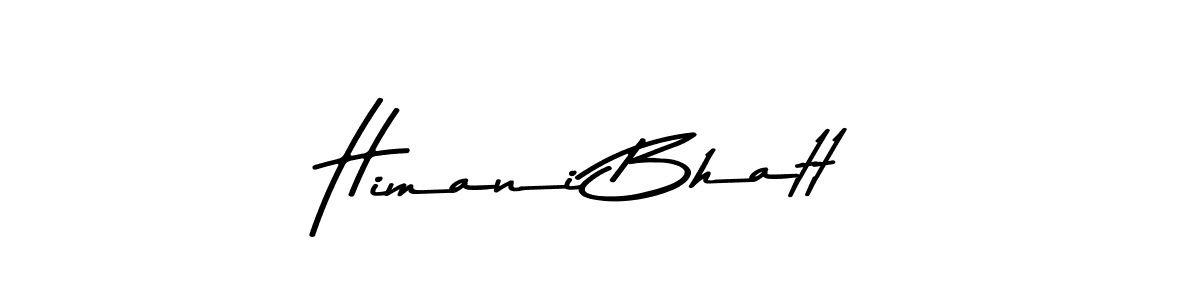 Make a beautiful signature design for name Himani Bhatt. Use this online signature maker to create a handwritten signature for free. Himani Bhatt signature style 9 images and pictures png