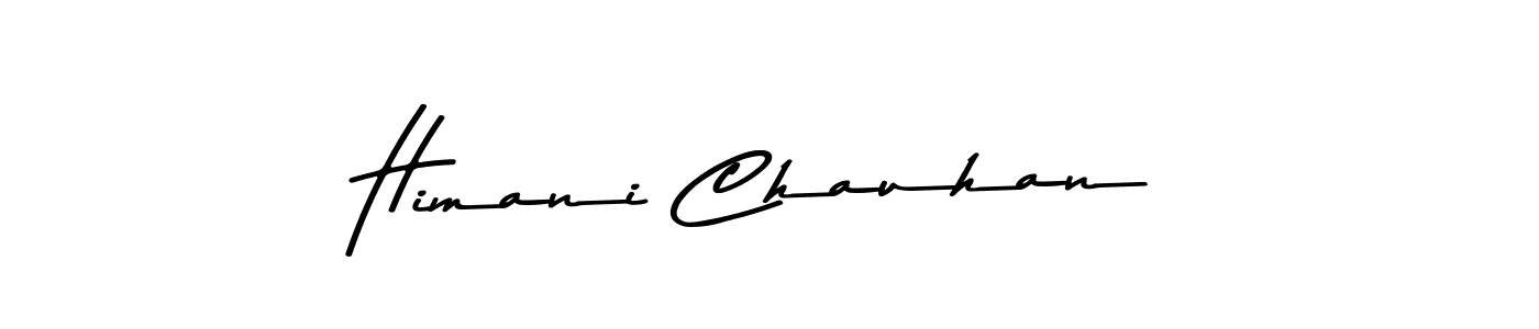 Also You can easily find your signature by using the search form. We will create Himani Chauhan name handwritten signature images for you free of cost using Asem Kandis PERSONAL USE sign style. Himani Chauhan signature style 9 images and pictures png