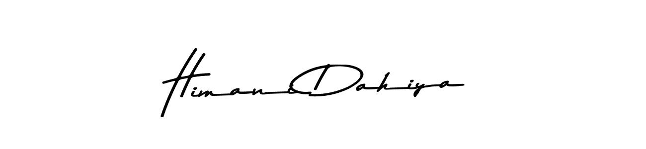 How to make Himani Dahiya signature? Asem Kandis PERSONAL USE is a professional autograph style. Create handwritten signature for Himani Dahiya name. Himani Dahiya signature style 9 images and pictures png
