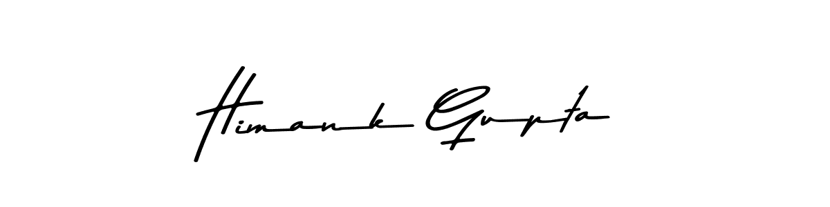 How to make Himank Gupta signature? Asem Kandis PERSONAL USE is a professional autograph style. Create handwritten signature for Himank Gupta name. Himank Gupta signature style 9 images and pictures png