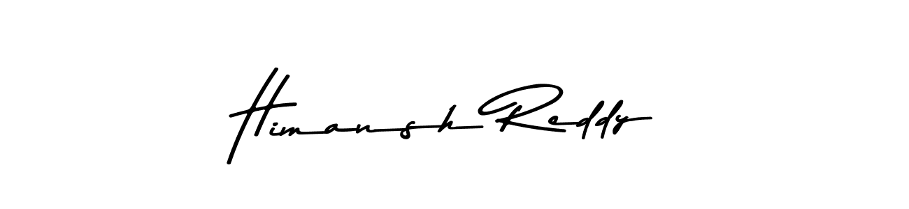 Design your own signature with our free online signature maker. With this signature software, you can create a handwritten (Asem Kandis PERSONAL USE) signature for name Himansh Reddy. Himansh Reddy signature style 9 images and pictures png