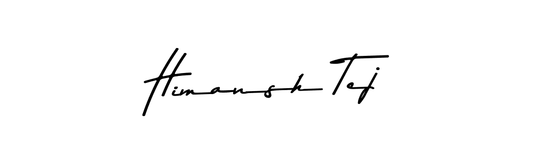 Similarly Asem Kandis PERSONAL USE is the best handwritten signature design. Signature creator online .You can use it as an online autograph creator for name Himansh Tej. Himansh Tej signature style 9 images and pictures png
