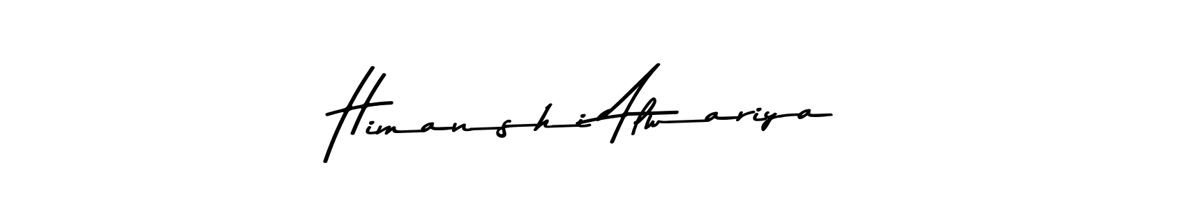 Design your own signature with our free online signature maker. With this signature software, you can create a handwritten (Asem Kandis PERSONAL USE) signature for name Himanshi Alwariya. Himanshi Alwariya signature style 9 images and pictures png