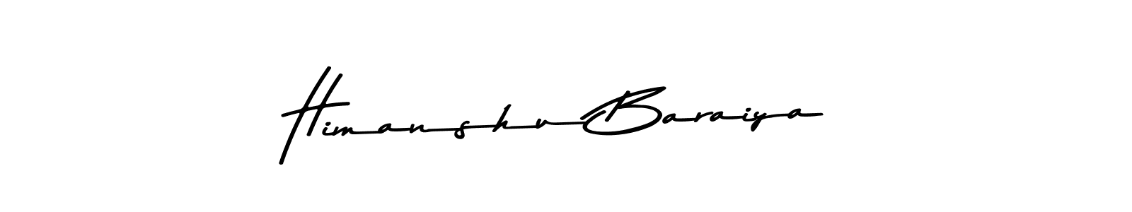 Also You can easily find your signature by using the search form. We will create Himanshu Baraiya name handwritten signature images for you free of cost using Asem Kandis PERSONAL USE sign style. Himanshu Baraiya signature style 9 images and pictures png