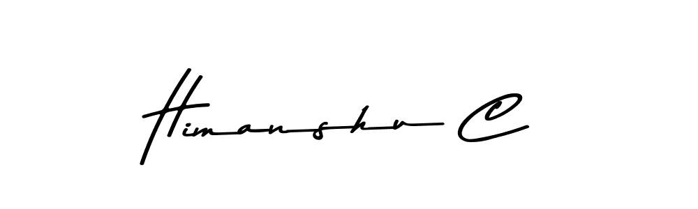 Make a beautiful signature design for name Himanshu C. Use this online signature maker to create a handwritten signature for free. Himanshu C signature style 9 images and pictures png