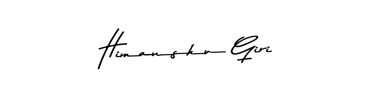 Himanshu Giri stylish signature style. Best Handwritten Sign (Asem Kandis PERSONAL USE) for my name. Handwritten Signature Collection Ideas for my name Himanshu Giri. Himanshu Giri signature style 9 images and pictures png