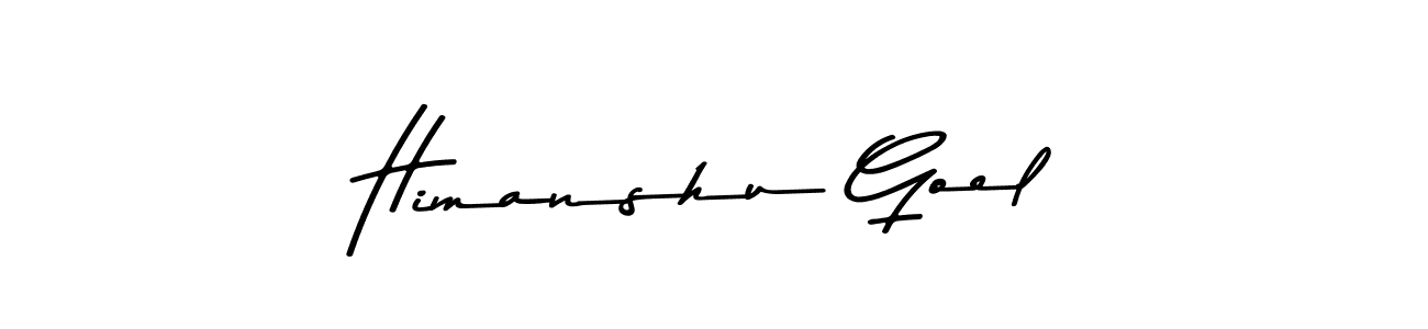 Once you've used our free online signature maker to create your best signature Asem Kandis PERSONAL USE style, it's time to enjoy all of the benefits that Himanshu Goel name signing documents. Himanshu Goel signature style 9 images and pictures png