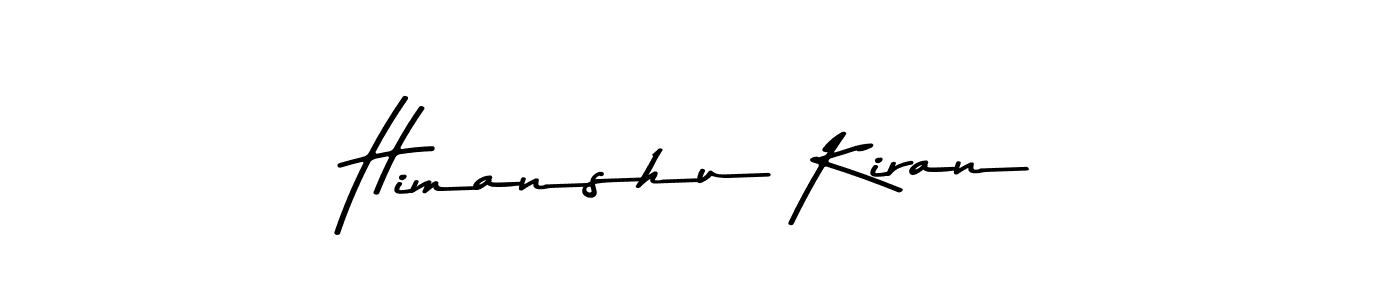 Make a beautiful signature design for name Himanshu Kiran. Use this online signature maker to create a handwritten signature for free. Himanshu Kiran signature style 9 images and pictures png