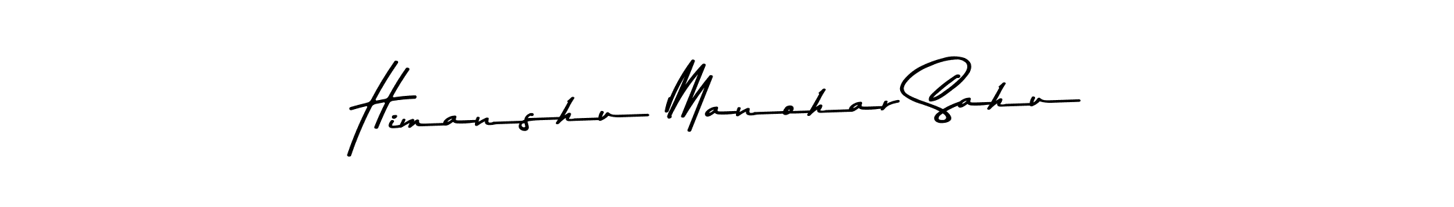 Create a beautiful signature design for name Himanshu Manohar Sahu. With this signature (Asem Kandis PERSONAL USE) fonts, you can make a handwritten signature for free. Himanshu Manohar Sahu signature style 9 images and pictures png
