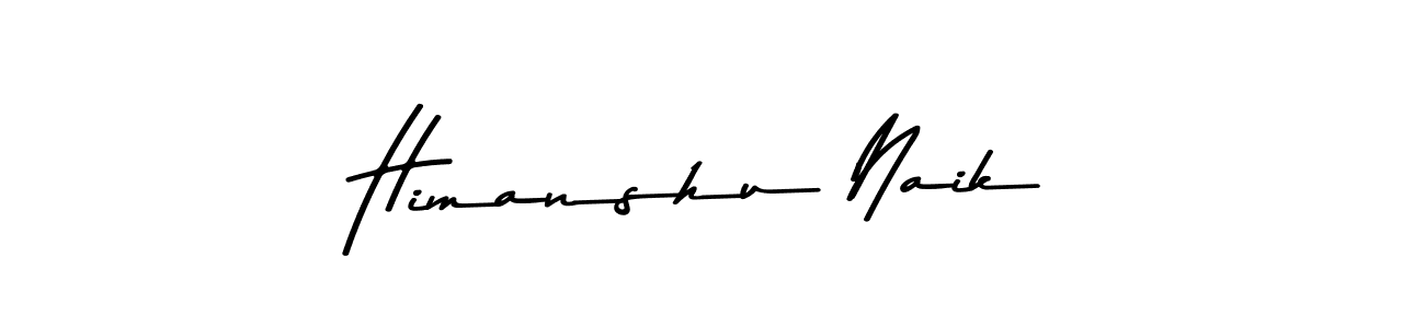 Himanshu Naik stylish signature style. Best Handwritten Sign (Asem Kandis PERSONAL USE) for my name. Handwritten Signature Collection Ideas for my name Himanshu Naik. Himanshu Naik signature style 9 images and pictures png