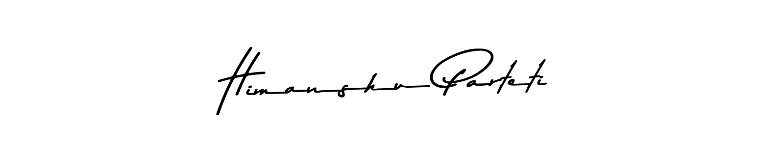 You can use this online signature creator to create a handwritten signature for the name Himanshu Parteti. This is the best online autograph maker. Himanshu Parteti signature style 9 images and pictures png