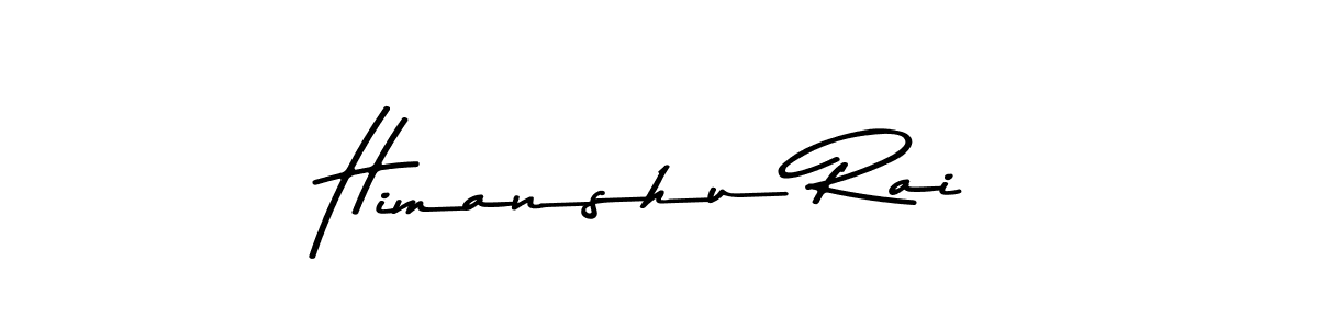 Make a beautiful signature design for name Himanshu Rai. Use this online signature maker to create a handwritten signature for free. Himanshu Rai signature style 9 images and pictures png