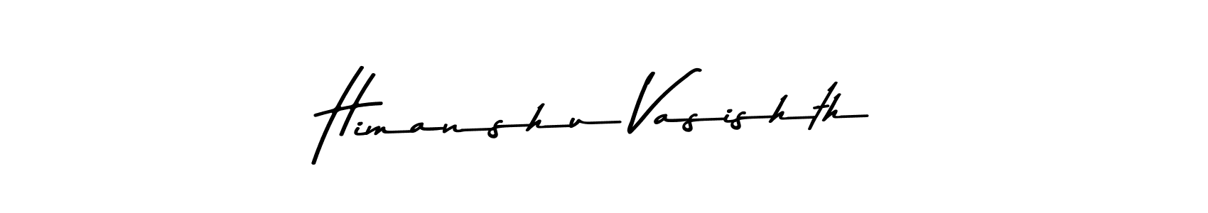 Similarly Asem Kandis PERSONAL USE is the best handwritten signature design. Signature creator online .You can use it as an online autograph creator for name Himanshu Vasishth. Himanshu Vasishth signature style 9 images and pictures png