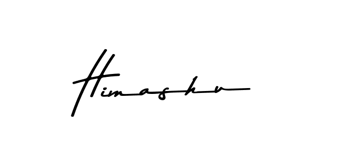 How to make Himashu name signature. Use Asem Kandis PERSONAL USE style for creating short signs online. This is the latest handwritten sign. Himashu signature style 9 images and pictures png