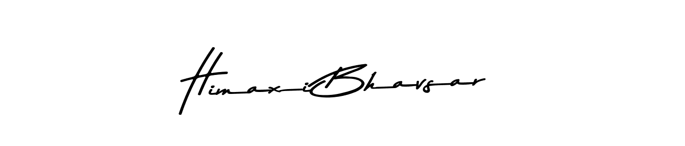 Design your own signature with our free online signature maker. With this signature software, you can create a handwritten (Asem Kandis PERSONAL USE) signature for name Himaxi Bhavsar. Himaxi Bhavsar signature style 9 images and pictures png